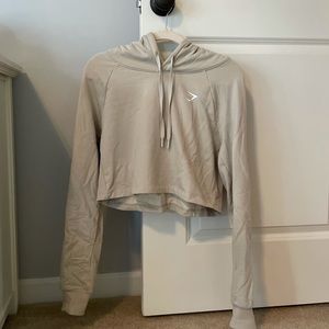 Adorable cropped lightweight gymshark hoodie!
